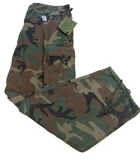 Rothco Woodland Camo Rip-Stop BDU Cargo Pants, XX-Large Regular Militaria picture