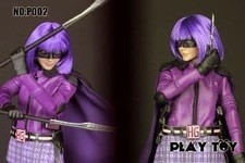 Play Toy Hit Girl 1/6 Scale Figure Kick-Ass 2 Action Figure Opened Used picture