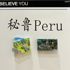 Peru Machu Picchu Travel Souvenir 3D Fridge Magnet – Creative Scenic Decor picture