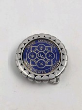 VTG United Association Logo Belt Buckle Plumbers Pipefitters Steamfitters HVAC picture