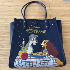 Disney x Kate Spade New York Lady And The Tramp Tote Large Disney RARE  picture