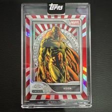 Topps Mint Marvel 2026 - Encased Vision Silver #60 Red Foil Parallel #5/5 picture