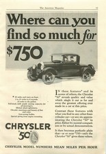 1927 Chrysler “50” - 