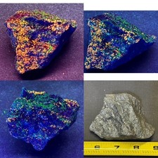 SEE VIDEO : RARE FLUORAPATITE & CHLOROPHANE  W/  WILLEMITE ; FRANKLIN, N.J. picture
