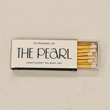 The Pearl Nantucket Island MA Unstruck Matchbox picture