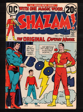 SHAZAM #1  1973 Captain Marvel vs Dr Sivana  Origin Retold   F/VF  DC Comic picture