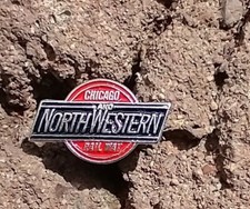  Chicago & Northwestern Railway railroad rail road train Hat Pin Tie Tack Lapel picture