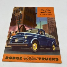 Vintage 1952 Dodge B C D Model 1/2 & 3/4 Ton Truck Brochure Pickup Panel Stake picture
