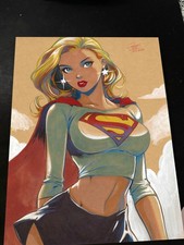 Superwoman Art Print Signed 8.5x11 | Art by Keyeske picture