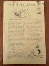 RARE WWII EPHEMERA Vol. 1 No. 1 Apr 1941 Goony Gazette Midway Island Newsletter picture