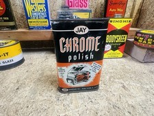 Vintage Chrome Polish Can JAY Broiler Co New York picture