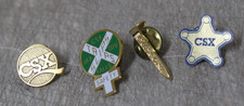 CSX PIN LOT OF  4 RAILROAD SERVICE picture