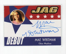 JAG Premiere Edition TK Legacy 2006 Auto Autograph D25 Mae Whitman picture