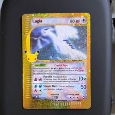 TCG Pokémon 30th Anniversary  Crystal Lugia Gold Holo 149/147 - MINT picture