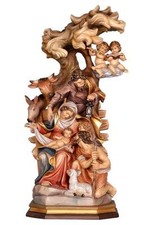 PEMA Hand Carved & Painted Block Nativity Scene - 5