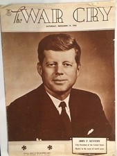 JOHN F. KENNEDY VERY RARE DEC. 1963 MEMORIAL COVER ISSUE OF 