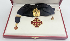 Vtg Knight Commander of the Equestrian Order Holy Sepulcher Jerusalem Medal +++ picture