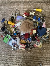 Vintage Keychain Lot Huge Annual Fall Blowout 70 One Price Takes All.  Xy picture