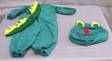 Vintage Green Dragon Yellow Tail Scott Halloween Costume Ages 2-4 Toddler Child picture