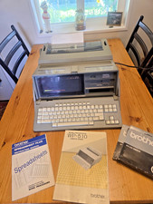 brother OPUS WP-510 Vintage Word Processor/ Typewriter w/ Instructions, WORKING picture