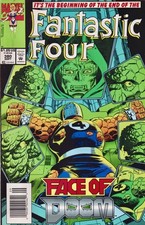 Fantastic Four #380 Newsstand Variant  Marvel Comics September 1993 FACE OF DOOM picture