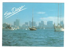 San Diego Bay California Vintage 4 X 6 Postcard AN82 picture