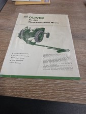 Oliver Tractor No. 355 Mounted Mower Dealers Brochure   picture