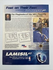2004 Magazine Print Ad Advertisement NBA Lamasil AT Kenyon Martin Jason Kidd TNT picture