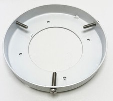 Gas Pump 6.00 inch Globe Ring WGLB600-R-WTE Gloss White Wesdon Globe Base picture