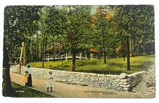 Edgewood Park Club House ~ Shamokin Pennsylvania PA ~ Antique 1900s Postcard picture