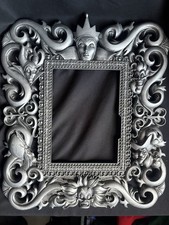 Retired Disney Parks Exclusive Villains Silver 5″x 7″ Photo Frame picture