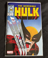 Marvel The Incredible Hulk #340 Wolverine Todd McFarlane Writer/Cover Art picture