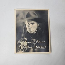 Antique William S. Hart Promo Photo Silent Western Portrait Photograph 8x10 picture