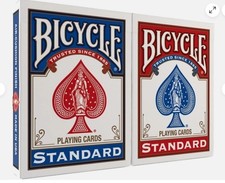 Bicycle Standard Playing Cards, Standard Poker Size Deck of Cards,  2 Pack picture