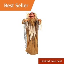 Haunted Hill Farm 65 in Pumpkin Man Animatronic (48 chars) picture