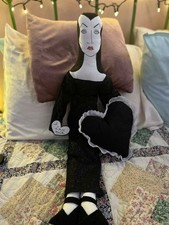 Rare VAMPIRA Stuffed Doll With Her Own Heart Shaped Pillow Limited Few Made picture