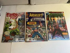 MARVEL LENTICULAR 3-D VARIANT Lot 3 Defenders 6 Monsters Unleashed 7 Avengers 28 picture