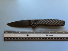 Kanedeiia green thorn ANTHEM knife, RARE, m390 blade steel, anodized black - O72 picture