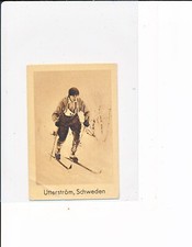 1930's Abdulla & Co Tobacco Cigarette Sports Records - Utterstrom, Schweden picture