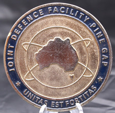 Joint Defence Facility Pine Gap 50th Anniversary 1967-2017 Challenge Coin picture