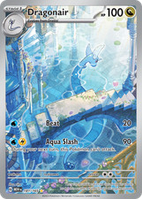 Pokemon Dragonair 181/165 Holo Illustration Rare 151 NM picture