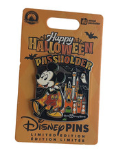 BN 2026 Disney Parks Passholder Exclusive Mickey Mouse Halloween Pin LE 4000 picture