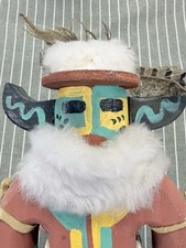 Vintage 1988 Ray Rogers Honan Badger Kachina Doll Southwest w/ Original Tag 12” picture