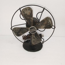 Vintage Westinghouse Whirlwind Desk Fan 9”Antique 420550 Works  picture
