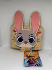 Loungefly Disney Zootopia Judy Hopps Bunny Ear Wallet Beige Clip Wallet New picture