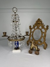 Antique Late 18th Century Gustavian Style Girandole Candelabra. Gorgeous picture