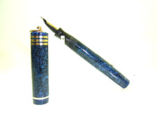 Excellent 1920´s NATIONAL Pen Co Gold Medal Regina Blue Semi Flex M X38 picture