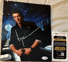 Jean Claude Van Damme Signed Autograph 8x10 Photo Time Cop w/ JSA Certified COA picture