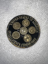 Defense Intelligence Agency DIA USA USIC 6 Intel Community Challenge Coin Rare picture
