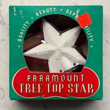 Vintage Paramount Tree Top Star No. 735 with original box picture